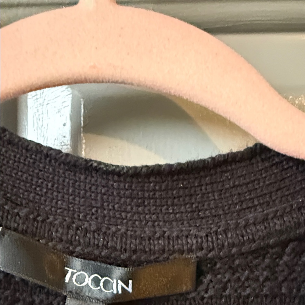 Toccin Black Knit Sweater - Picture 2 of 9